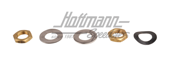 Kit de fijación, eje del limpiaparabrisas,  57-69 | 113 998 243 | 020-4808-24