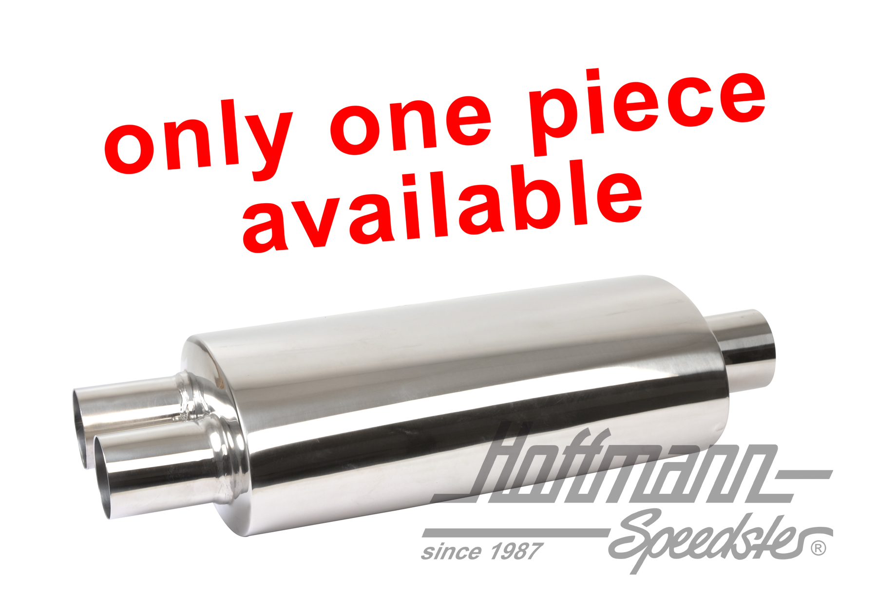 Silenciador deportivo, acero inoxidable, universal | TU 251 401 | 120-6531