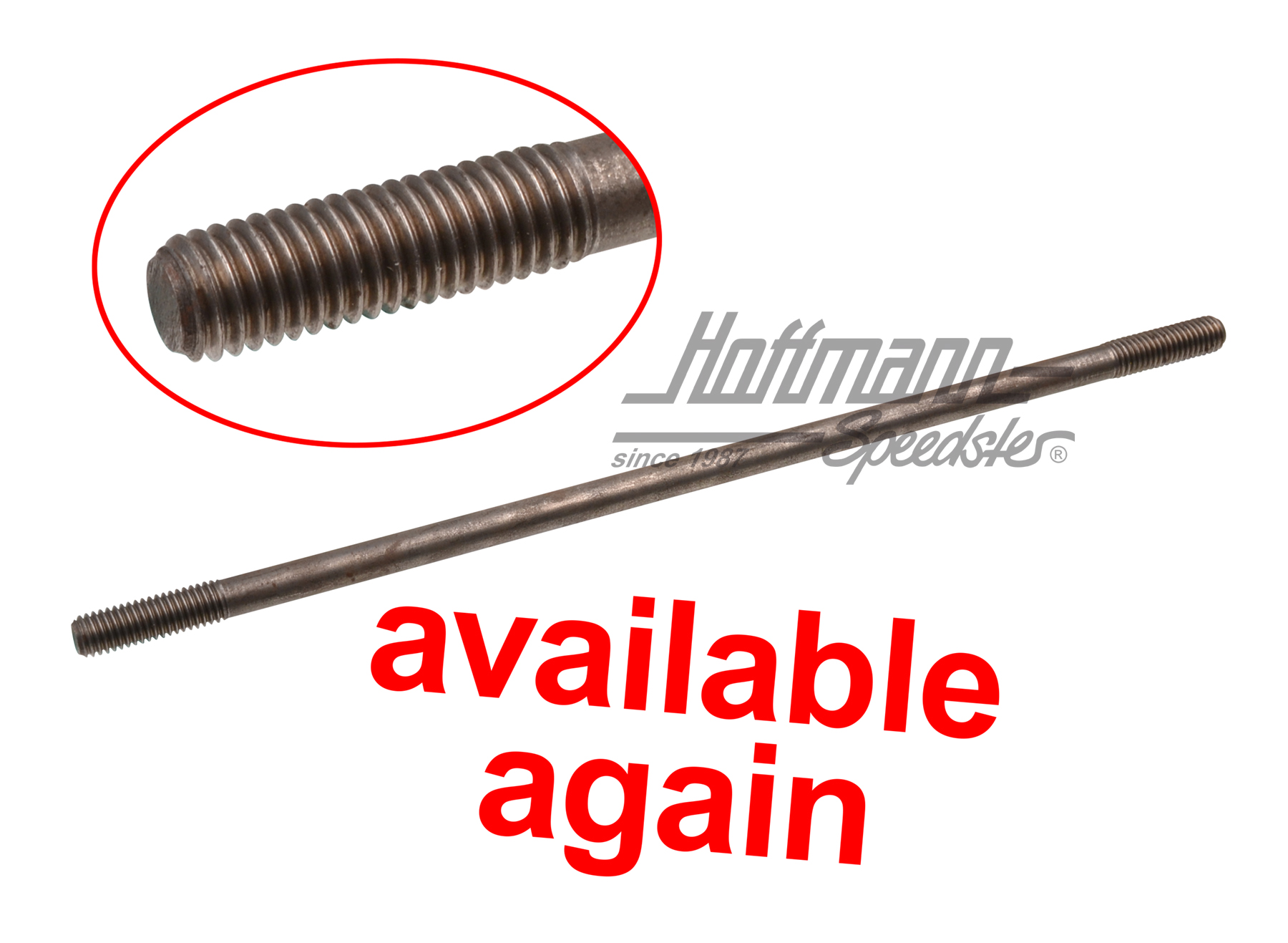 Perno espárrago, 1.5-1.6, M8 x 235 mm | 043 101 143 B | 010-1001-06