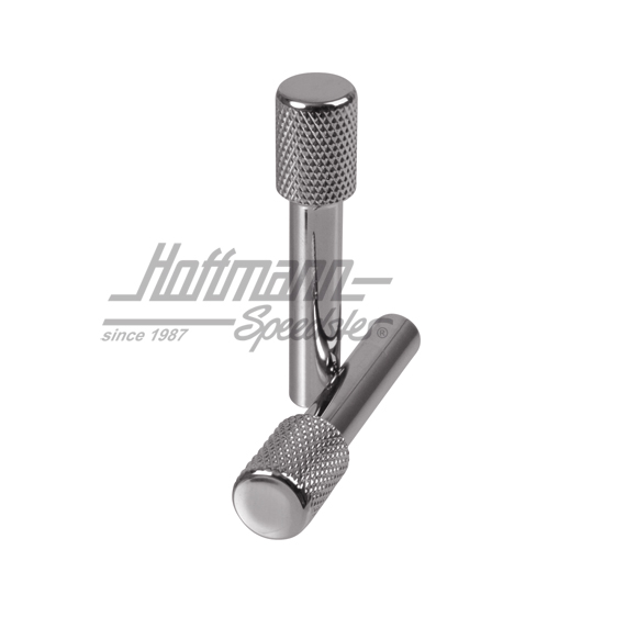 Botones de bloqueo de puerta, aluminio, moleteado | 837 188 KL | 200-5215