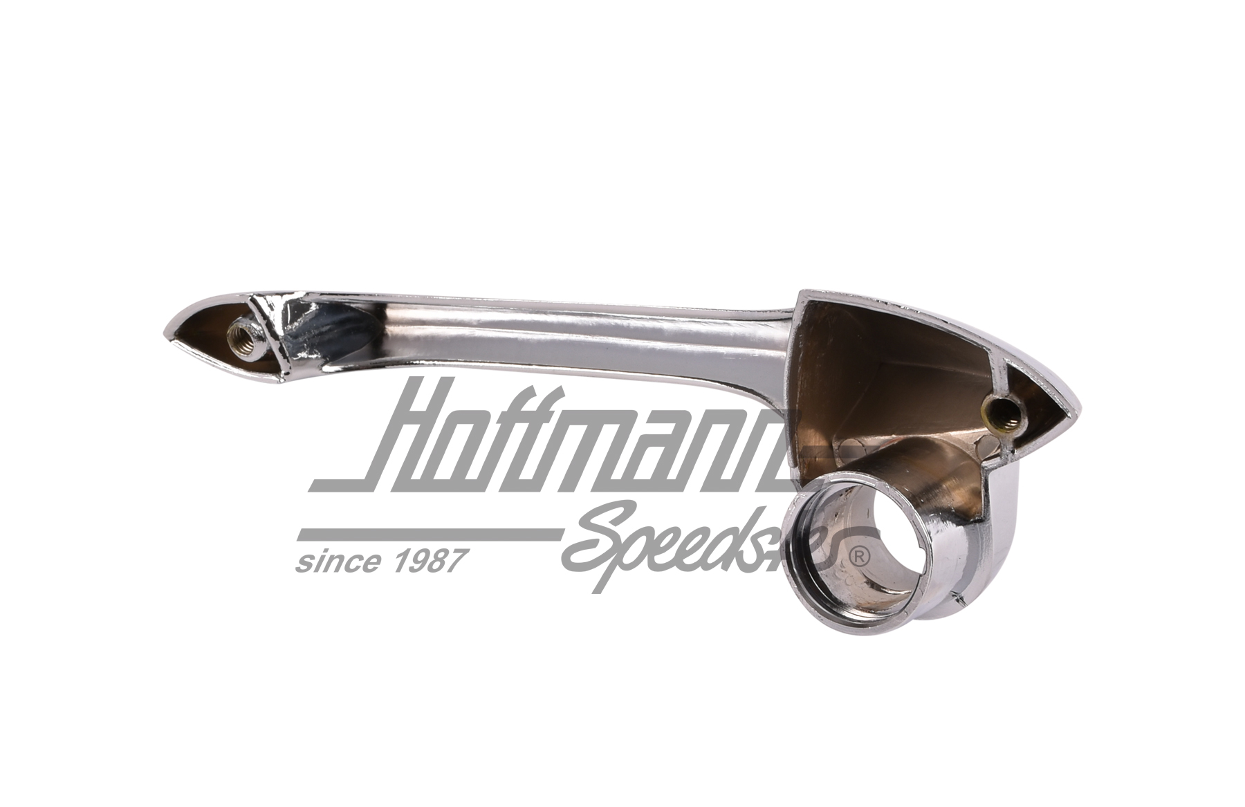 Tirador de la puerta, desnudo, 8.63-7.67, cromado, derecha                                          