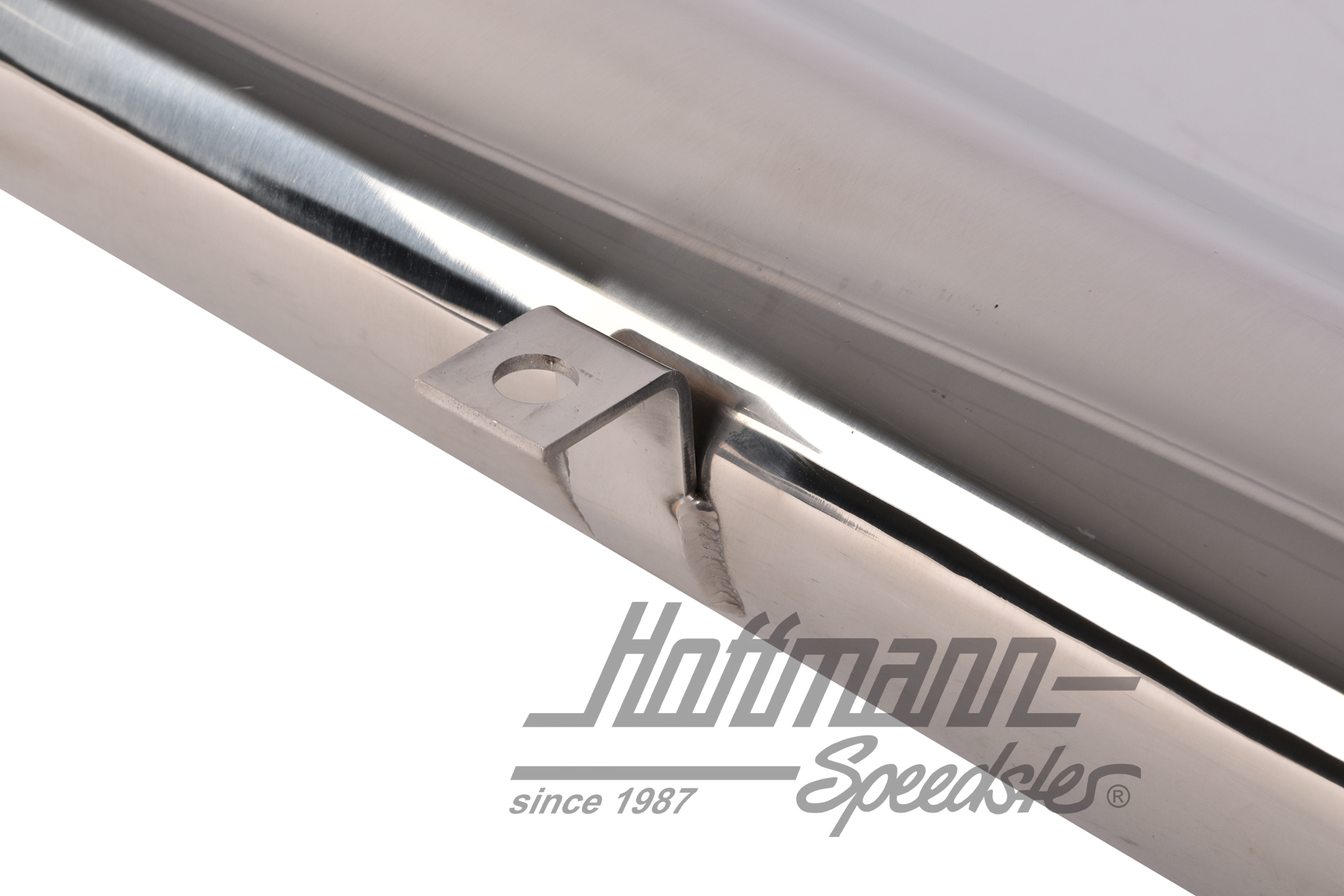 Silenciador de scape de un tubo, acero inoxidable, Furgoneta T1/T2                                  