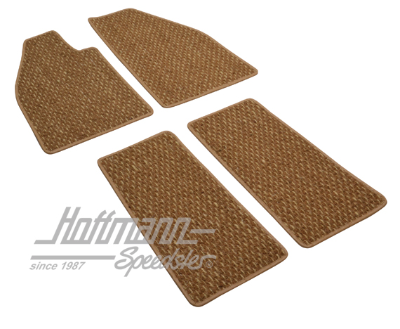Alfombrillas, fibra de coco, 57-59, beige / marrón claro | ZVW 2ATN | 020-5381-14
