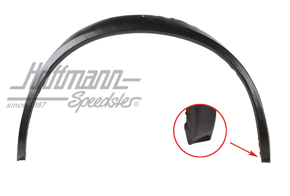 Chapa de paso de rueda interior, trasero, derecho | 625 25 2 | 186-0122