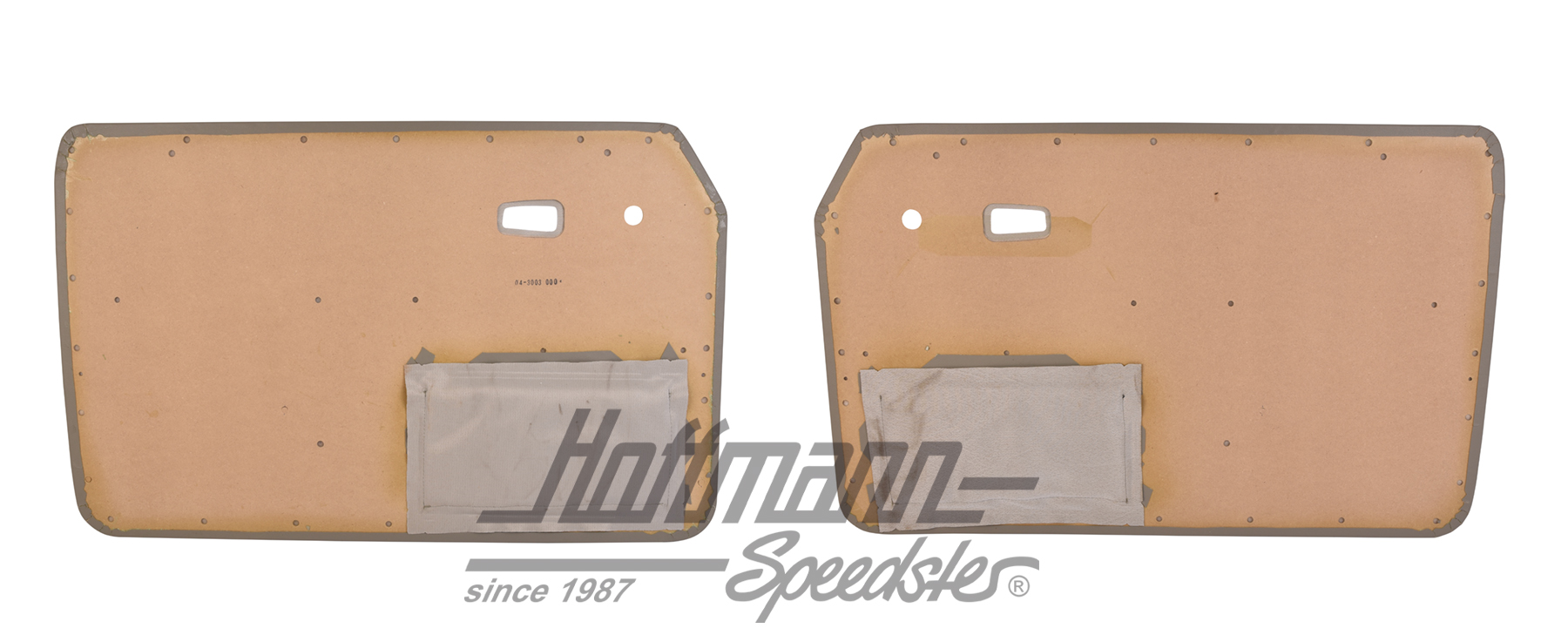 Paneles de puerta, Tipo 3, 8.65-7.73, gris                                                          