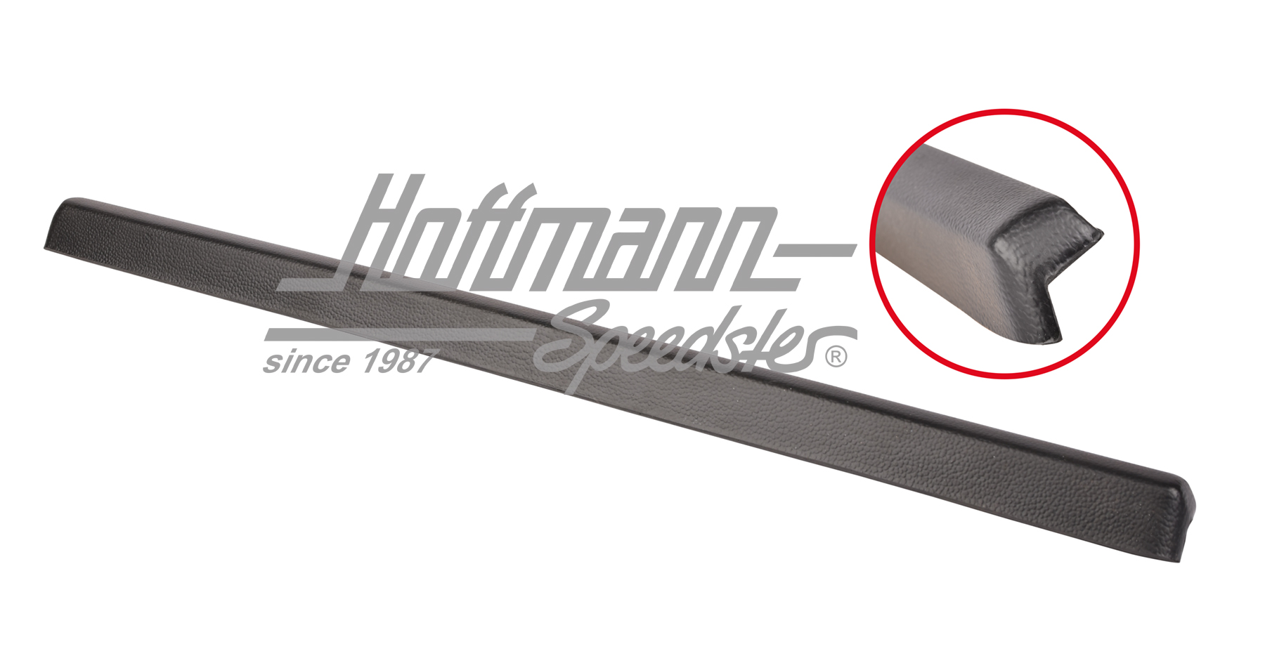 Perfil tapicería, cuadro de instrumentos inferior, derecha | 181 857 881 | 080-5076