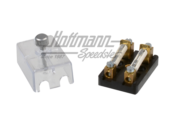 Caja de fusibles con tapa, doble (transparente) | 111 937 041 X | 020-1246-22